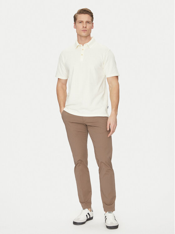 Jack&Jones Jack&Jones Polokošeľa William 12257315 Biela Regular Fit