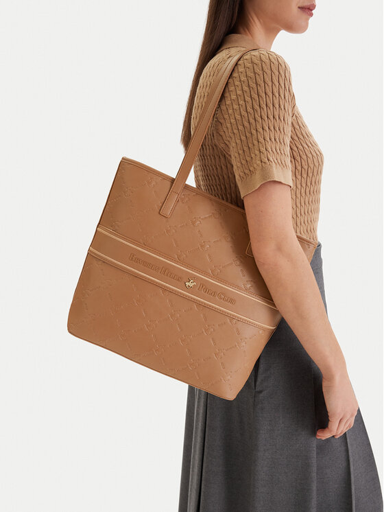 Beverly Hills Polo Club Beverly Hills Polo Club Handtasche EO-BHPC-L-012-09 Braun