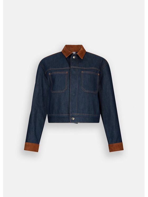 Liu Jo Liu Jo Giacca di jeans UF5084DS07377000 Celeste Regular Fit