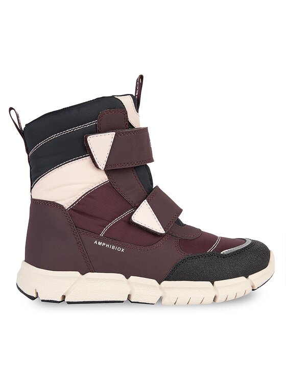 Geox Geox Schneeschuhe J Flexyper Girl B Ab J16APB 0FU50 C7357 D Dunkelrot