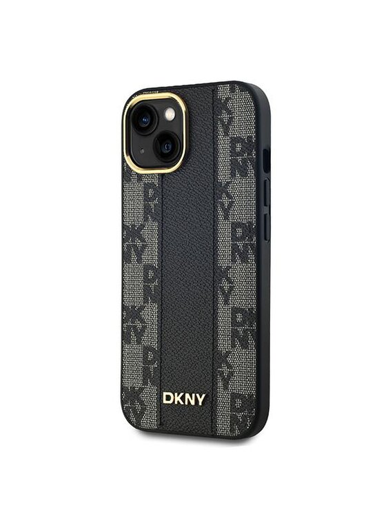 Etui na telefon DKNY, Czarne, Apple iPhone 15 Plus