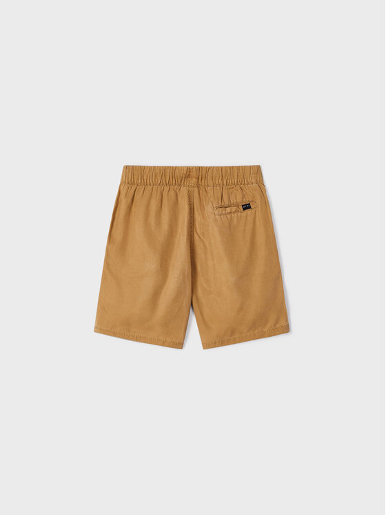 Mayoral Mayoral Pantaloncini di tessuto 3237 Beige Regular Fit