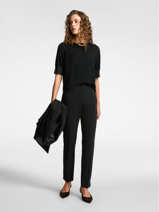 Elena Mirò Elena Mirò Maglione M518Z000659N033 Nero Regular Fit