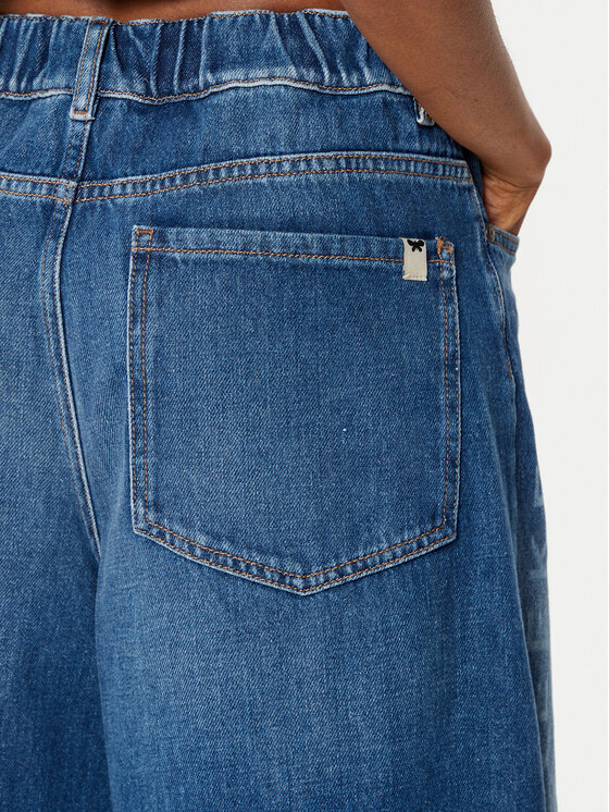 Weekend Max Mara Weekend Max Mara Jeansy Lisotte 2515181091 Niebieski Wide Leg