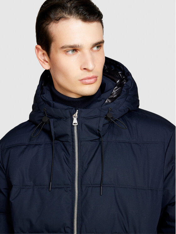 Sisley Sisley Zimska jakna 23VFSN02J Tamnoplava Regular Fit