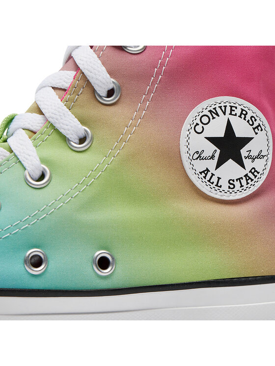 Converse basse multicolore best sale