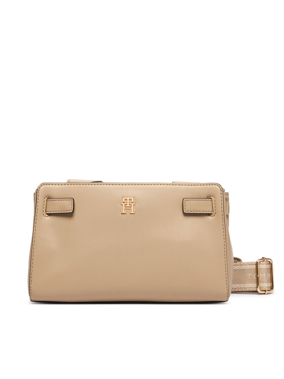 Tommy Hilfiger Tommy Hilfiger Kabelka Th Joy Crossover AW0AW19065 Béžová