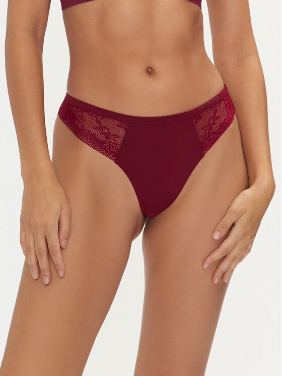 Tommy Hilfiger Tommy Hilfiger Бикини тип прашка UW0UW05521 Червен