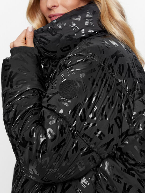 DKNY Sport DKNY Sport Átmeneti kabát DP3J9194 Fekete Regular Fit