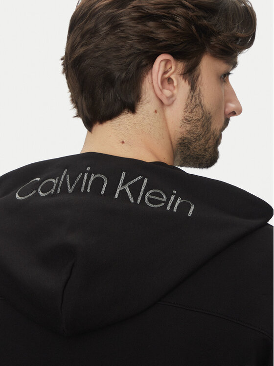 Calvin Klein Calvin Klein Majica dugih rukava K10K114267 Crna Regular Fit