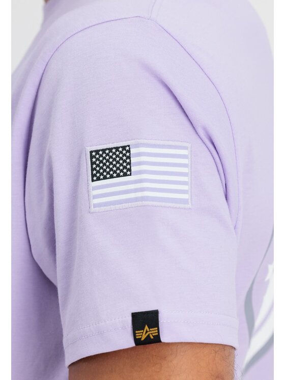 Alpha Industries Alpha Industries T-Shirt AI.176507-664-XXL Fialová Basic Fit
