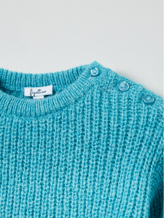 OVS OVS Sweter 1843507 Niebieski Regular Fit