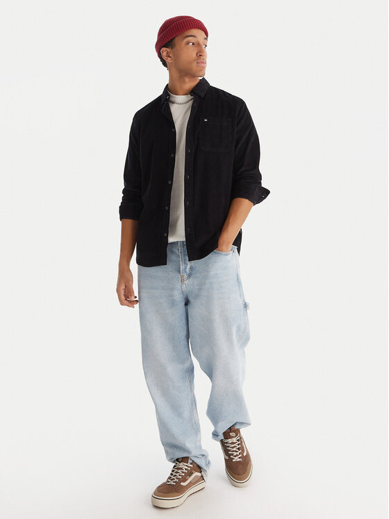 Quiksilver Quiksilver Košile Smoke Trail EQYWT04652 Černá Regular Fit