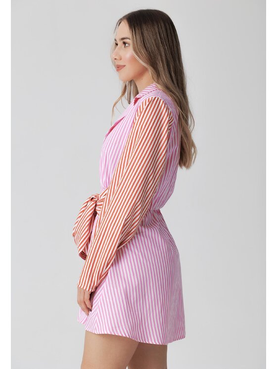 LAURELLA LAURELLA Každodenné šaty 4SS021 Farebná Regular Fit