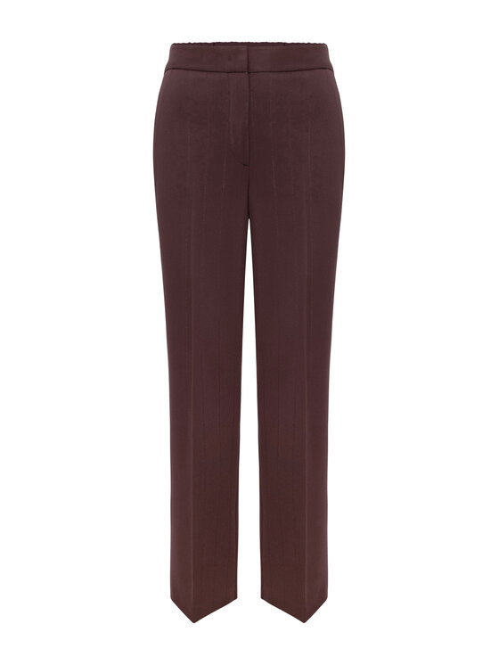 KMX KMX Spodnie materiałowe 809870005 Brązowy Straight Fit