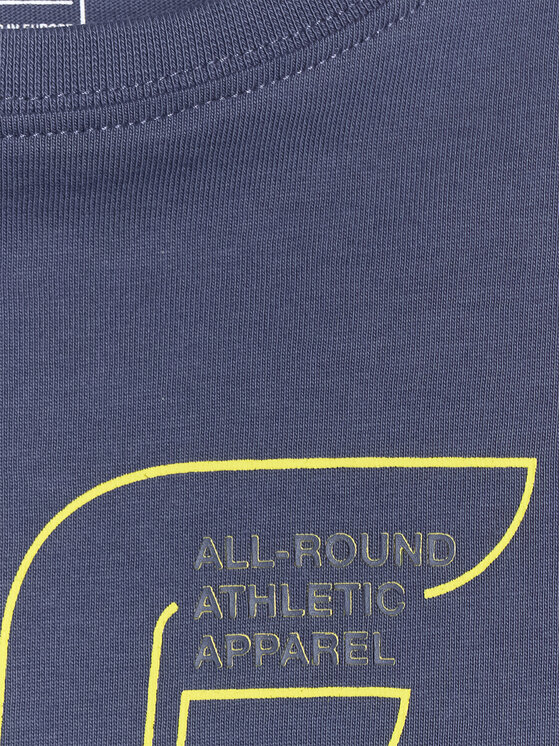 4F 4F T-Shirt BASIC+ Granatowy Regular Fit