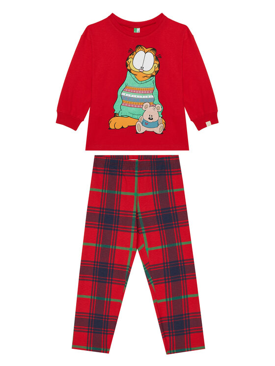 United Colors Of Benetton United Colors Of Benetton Pyjama 37MW0P07R Rot Regular Fit