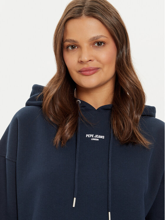 Pepe Jeans Pepe Jeans Pulóver Fergie PL581455 Sötétkék Regular Fit