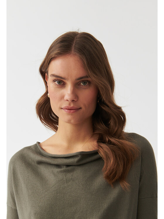 TATUUM TATUUM Svetr LIVO Khaki Classic Fit