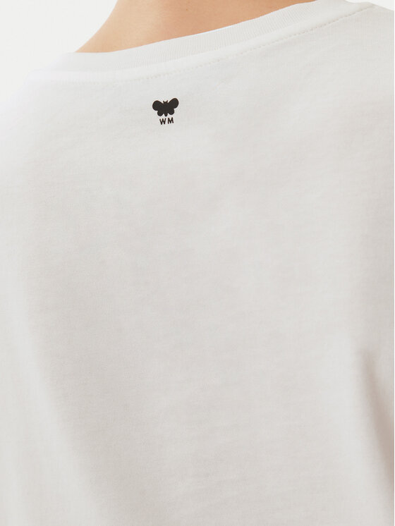 Max Mara Max Mara T-Shirt 2515971042650 Biały Regular Fit