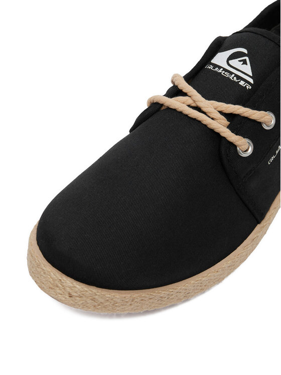 Quiksilver Quiksilver Еспадрили CWBEO-WAVESTRIDE-02 Черен