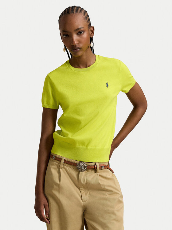 Polo Ralph Lauren Polo Ralph Lauren Tricou 211971872503 Verde Slim Fit