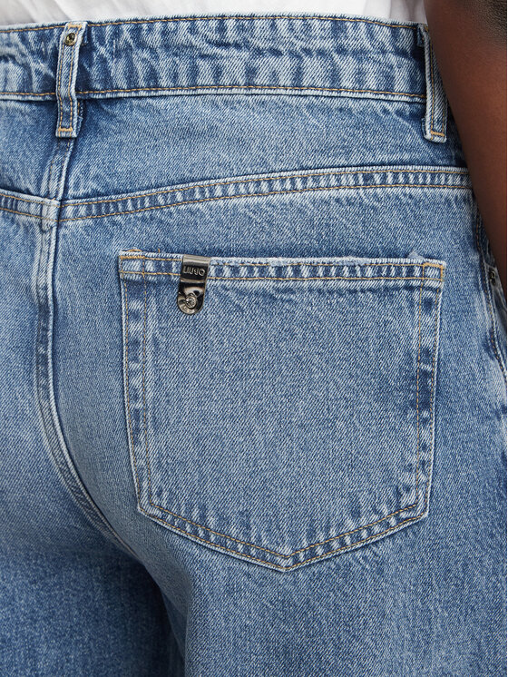 Liu Jo Liu Jo Teksad UF6160 D4854 Sinine Straight Fit