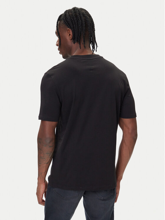 HUGO HUGO T-Shirt Dapusi 50544458 Schwarz Regular Fit