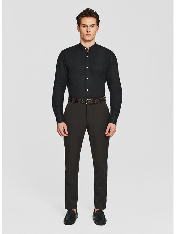 Pako Lorente Pako Lorente Koszula P26SF-1X-004 Czarny Slim Fit