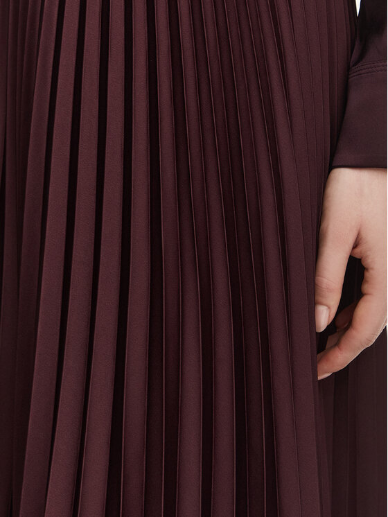 Marella Marella Plisseeseelik Esodo 2623106045 Bordoopunane Regular Fit