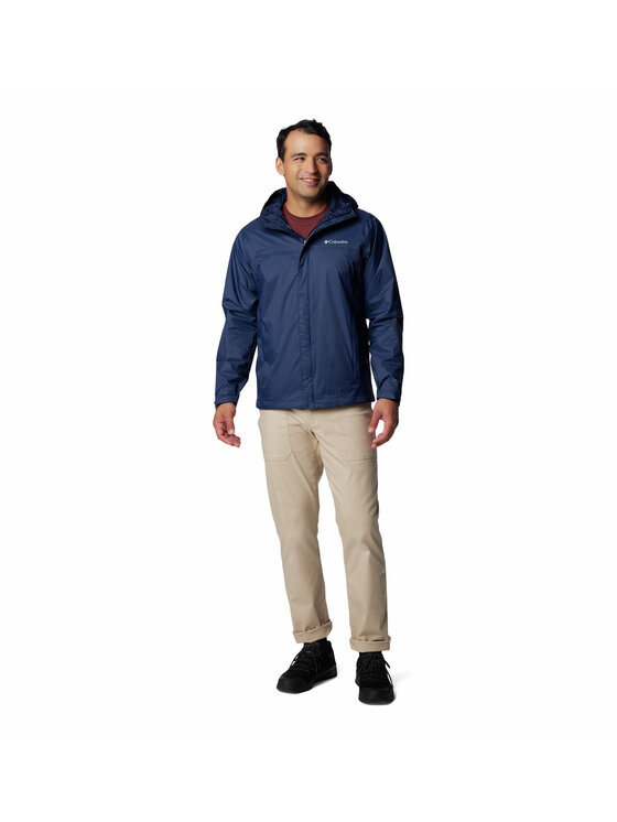 Columbia Columbia Kurtka przejściowa Watertight II Rain Jacket Niebieski Regular Fit