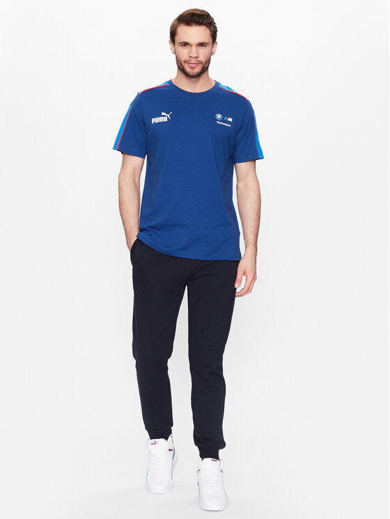 Puma Puma T-Shirt Bmw Mms Mt7 538119 Dunkelblau Regular Fit