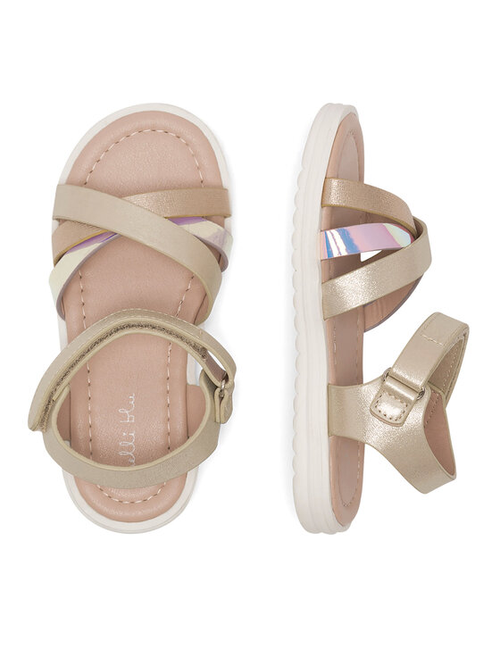 Nelli Blu Nelli Blu Sandalen CM220813-7 Goldfarben