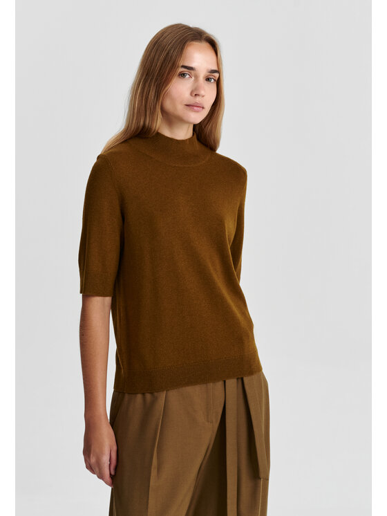 TATUUM TATUUM Sweter ELIN Khaki Classic Fit