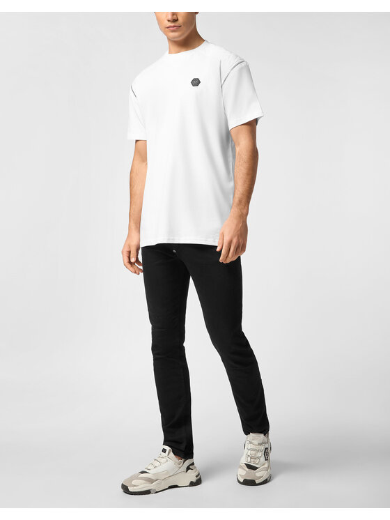 PHILIPP PLEIN PHILIPP PLEIN T-shirt 27123 Bianco Regular Fit