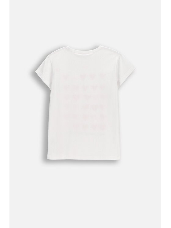 Coccodrillo Coccodrillo T-Shirt WC6143217VGA-001 Biały Regular Fit
