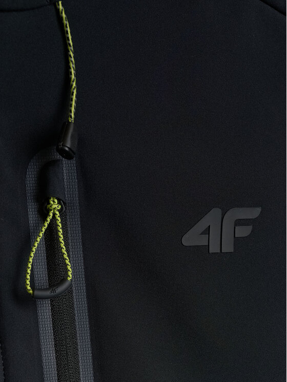 4F 4F Kurtka wielofunkcyjna BETWEEN LAYERS Czarny Regular Fit
