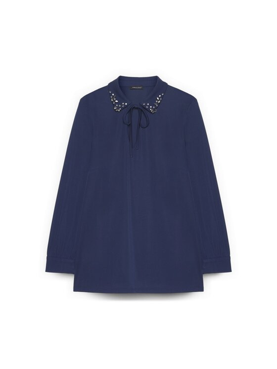 Fiorella Rubino Fiorella Rubino T-shirt G09HL009116N034 Blu Regular Fit