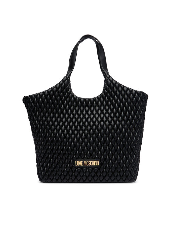 LOVE MOSCHINO LOVE MOSCHINO Дамска чанта JC4292PP0PK1200A Черен