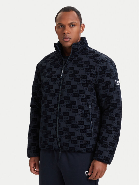 EA7 Emporio Armani Geacă de iarnă 7M002389 AF26931 UB102 Bleumarin Regular Fit