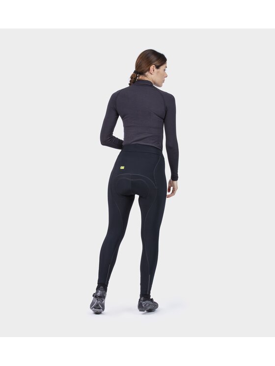 Alé Cycling Alé Cycling Spodnie outdoor Solid Essential Czarny Fitted Fit