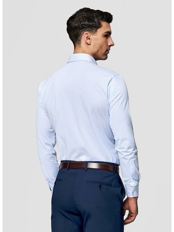 Pako Lorente Pako Lorente Koszula P26SF-1X-018 Niebieski Classic Fit