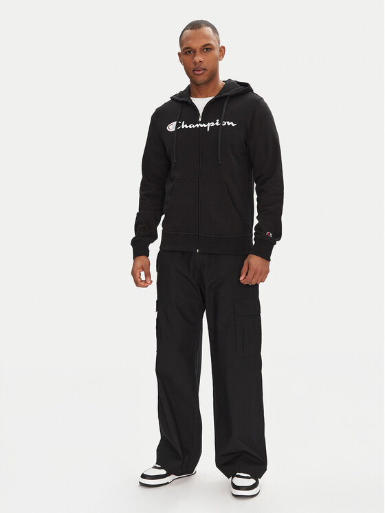 Champion Champion Світшот 220728 Чорний Slim Fit