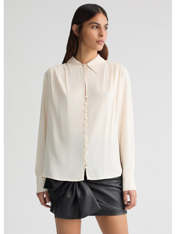 Liu Jo Liu Jo Camicia CA5017T2578X0659 Bianco Regular Fit