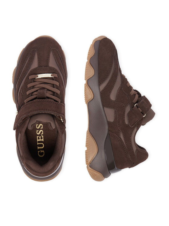 Guess Guess Sneakers EO-CP40GG24W2026 Marrone scuro