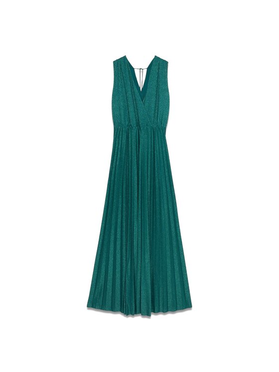 Oltre Oltre Abito da sera 7332J000787N015 Verde A-Line Fit