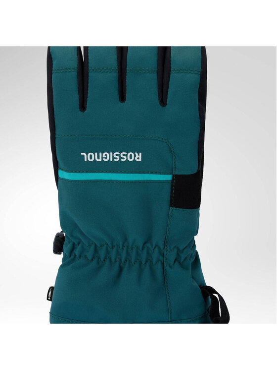 Rossignol Rossignol Rękawice narciarskie Jr Roc Ski Gloves R-Shell Dry Zielony