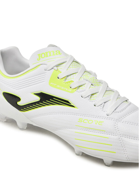 Joma Joma Buty do piłki nożnej Score Firm Ground SCOW2402FG Biały
