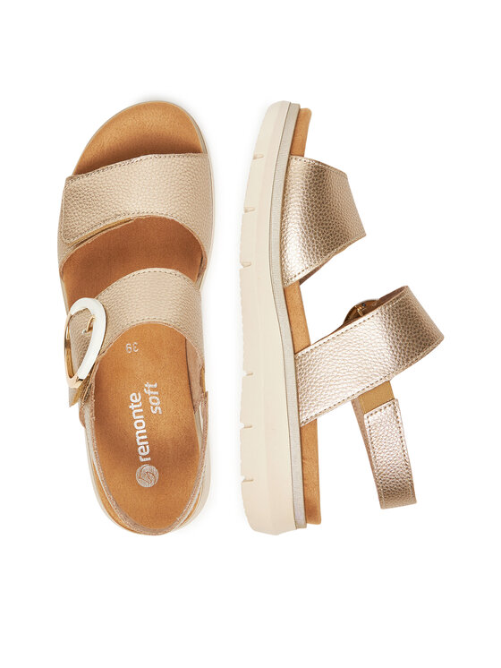 Remonte Remonte Sandalen D2K50-90 Goldfarben
