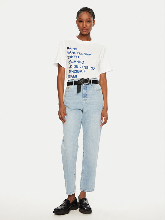 Patrizia Pepe Patrizia Pepe Jeansy 8P0402/D1WZB-CA49 Niebieski Regular Fit